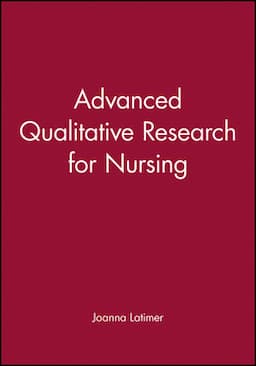 Advanced Qualitative Research for Nursing