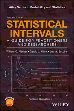 Statistical Intervals: A Guide for Practitioners and Researchers, 2nd Edition