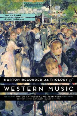 Norton Recorded Anthology Of Western Music 7E Volume 1 MP3 DVD