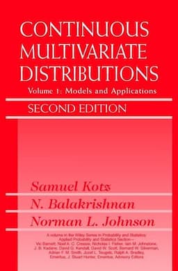 Continuous Multivariate Distributions, Volume 1: Models and Applications, 2nd Edition