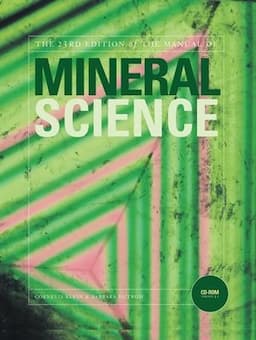 Manual of Mineral Science, 23rd Edition