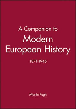 A Companion to Modern European History: 1871-1945