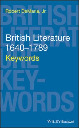 British Literature 1640-1789: Keywords