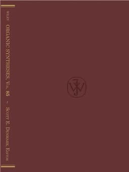 Organic Syntheses, Volume 85