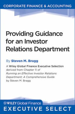 Providing Guidance for an Investor Relations Department