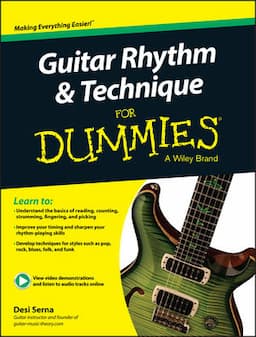 Guitar Rhythm and Techniques For Dummies, Book + Online Video and Audio Instruction