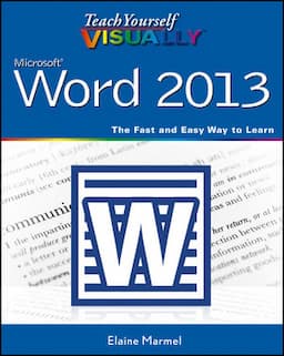 Teach Yourself VISUALLY Word 2013