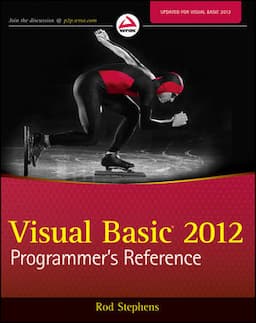 Visual Basic 2012 Programmer's Reference