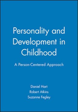 Personality and Development in Childhood: A Person-Centered Approach