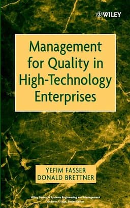 Management for Quality in High-Technology Enterprises