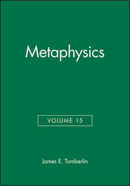 Metaphysics, Volume 15