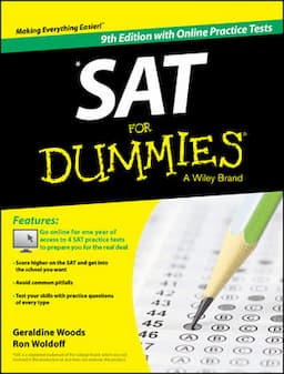 SAT For Dummies: Book + 4 Practice Tests Online, 9th Edition