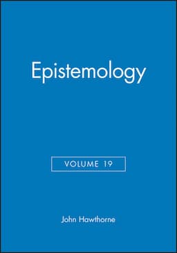 Epistemology, Volume 19