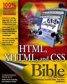 HTML, XHTML, and CSS Bible, 3rd Edition