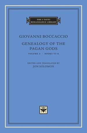 Genealogy of the Pagan Gods, Volume 2: Books VI-X