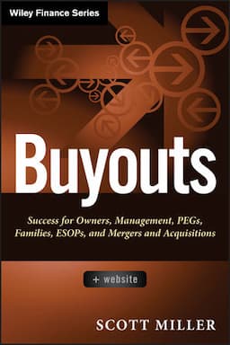 Buyouts: Success for Owners, Management, PEGs, ESOPs and Mergers and Acquisitions, + Website