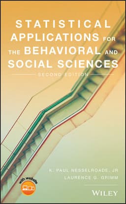 Statistical Applications for the Behavioral and Social Sciences, 2nd Edition