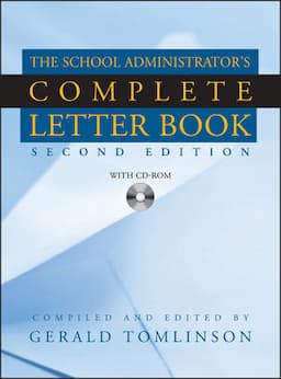 School Administrator's Complete Letter Book, 2nd Edition