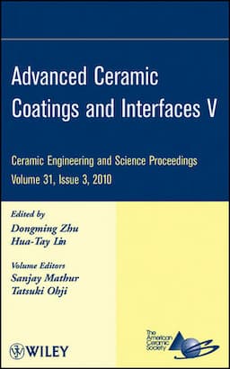 Advanced Ceramic Coatings and Interfaces V, Volume 31, Issue 3