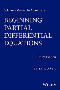 Solutions Manual to Accompany Beginning Partial Differential Equations, 3rd Edition