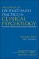 Handbook of Evidence-Based Practice in Clinical Psychology, Volume 2, Adult Disorders